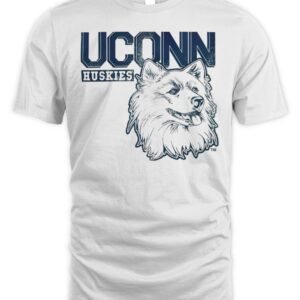 UConn Huskies Monochrome Graphic T Shirt