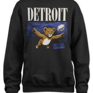 Smells Like Team Spirit Detroit T Shirt Hoodie