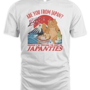 Are You From Japan Japanties T Shirt Unethical Threads Shop