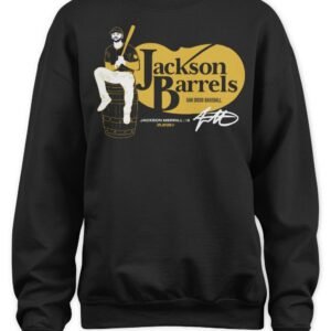 San Diego Padres Jackson Barrels T Shirt Jomboy Media Shop