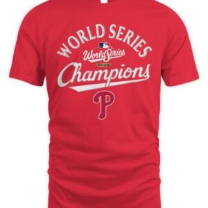 2025 MLB Postseason World Series Merch Philadelphia Phillies 2025 World Series Champions T Shirt