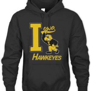Iowa Hawkeyes Letter T Shirt Official NCAA Team Tee