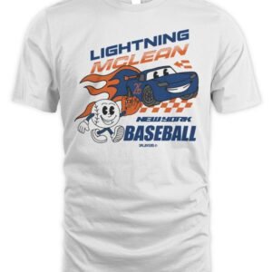 New York Mets Nolan McLean Superstar Cartoon T Shirt