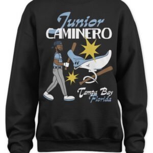 Tampa Bay Rays Junior Caminero Superstar Cartoon T Shirt