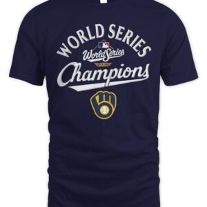 2025 MLB Postseason World Series Merch Milwaukee Brewers 2025 World Series Champions T Shirt