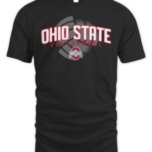 OSU Buckeyes Shop Ohio State Buckeyes Volleyball Shadow T Shirt
