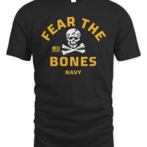 Angel Of Death Jolly Rogers Navy Midshipmen T Shirt