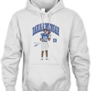 NIL Store Duke Football Darian Mensah Portrait T Shirt