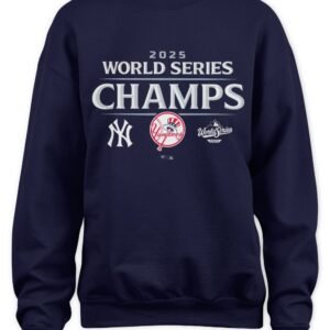 Fanatics New York Yankees 2025 World Series Champions Shirt Official Team Logo