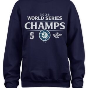Seattle Mariners Fanatics 2025 World Series Champions Official Logo T Shirt