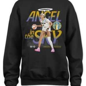 Chicago Sky Merch Angel Reese Chicago Sky Angel In The Sky T Shirt