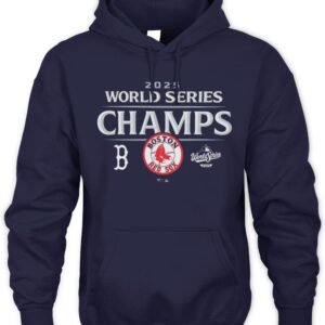 Fanatics Boston Red Sox 2025 World Series Champions Shirt Official Team Logo