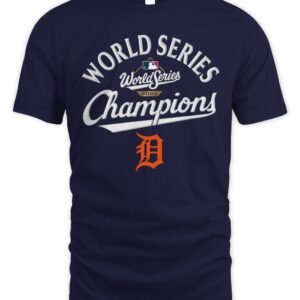 2025 MLB World Series Champs Merch Detroit Tigers 2025 World Series Champions T Shirt